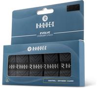 Raquex Overgrips Evolve - para Raqueta de Tenis, bádminton, Squash, pádel, Pickleball - Paquete de 5 Cintas Multicolores - Grip de Raquetas de Tenis, Duradera, Suave y Antideslizante