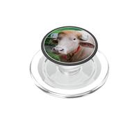 Rare Albino Buffalo in Bangladesh Named After The President PopSockets PopGrip para MagSafe