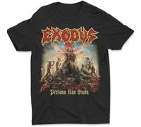 Rare Exodus Band Cotton Unisex tee Shirt Black M