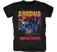 Rare! Exodus Fabulous Disaster - Camiseta unisex de manga corta con número A para hombre, Negro, M