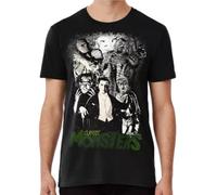 Rare Gift Monsters Made in USA T-ShirtBlackM