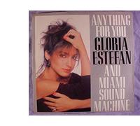 Rare Gloria Estefan & Miami Sound Machine Mint / NM White Label Radio Station Promo Issue 45 RPM & Special Issue Picture Sleeve - Anything For You(English & Spanish Versions) - Epic Records 1988