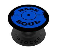 Rare Soul Music - Gráfico DJ de Vinilo de 7 Pulgadas y 45 RPM PopSockets PopGrip Adhesivo