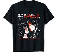 Rare Vintage My C%HEMIC%AL R%OMANCE Three C%HEERS for SW%EET R%EVENGE MCR Unisex, Men, Women tee,T-Tshirts Camisetas y Tops Black, White, (Medium)