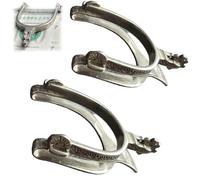 Rare Vintage Western Spur Sterling Silver Money Clip, Spur Sterling Silver Large Feature Money Clips, Personalised Engraved Money Clip, Horse Rider Gift, Versatile Use, Strong Grip Function, 2