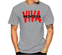 Rare Viva Montesa Espana Motorcycles Men's T-Shirt S To Vintage tee Shirt Men Cotton Tshirt Summer Brand Teeshirt