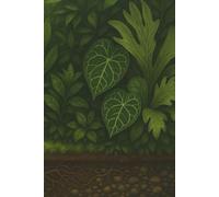 RareLeaf Plant Journal - 100-Page 6″×9″ Gardening Log & Water-Misting Tracker with Plant Profiles, Wishlist & Notes