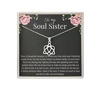 RareLove Collar de plata de ley 925 con diseño de corazón infinito y nudo celta para mujer, regalo de cumpleaños para mejor amiga