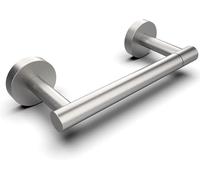 RARXTR Soporte de Papel higiénico Cepillado SUS304 de Acero Inoxidable con Doble Poste Giratorio, Soporte para Rollo de Papel higiénico montado en la Pared para baño, RV