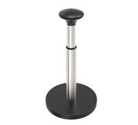RARXTR Soporte para toallas de papel para encimera, dispensador de toallas de papel de pie con base pesada, soporte para toallas de papel de acero inoxidable para cocina, operación con una sola mano