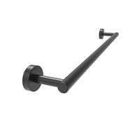 RARXTR Toallero Negro Mate de 24 Pulgadas para baño, Cocina, toallero de Mano, Colgador de paños de Cocina, Soporte de Pared de Acero Inoxidable SUS304 a Prueba de óxido (Negro Mate)