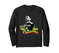 RAS Tafari Su Majestad Imperial Haile Selassie I Manga Larga