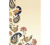 Rasa Paper Co. Indian Art Series: Kalamkari Art Inspired Journal: 200 Pages, 7 x 10 inch size, Lined Notebook for Journaling and Mindful Writing