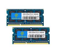 Rasalas 8GB Kit (2X 4GB) PC3-10600 DDR3 1333 MHz SODIMM RAM Upgrade for AMD Intel Laptop, MacBook Pro 13/15/17 inch Early/Late 2011,iMac 21.5-inch Mid/Late 2011,27-inch Mid 2011,Mac Mini 5,1 & 5,2 Mid