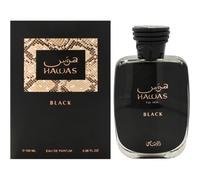 Rasasi Hawas Black Eau de Parfum | Masculino, cítrico-ahumado con carácter sofisticado