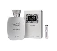 Rasasi Hawas Highness Eau De Parfum 100ml, Perfume Árabe para Hombre | De Larga Duración, Incluye Atomizador Recargable, Fragancia Oriental con Notas de Ámbar, Jazmín y Cedro