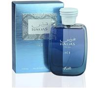 RASASI Hawas Ice Eau De Parfum Spray para hombre, 3.4 onzas