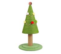 Rascador Árbol De Navidad para Gatos Tabla Rascadora De Sisal Natural