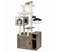 Rascador Árbol para gatos Arenero Armario Casita Torre Comedero