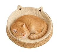 Rascador Circular para Gatos Transpirable de Respiro con Diseño de Orejas