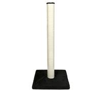 Rascador Classic High Post Negro Europet Bernina Ø 90mm Para Gatos 40x40x90cm