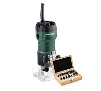 Rascador con cable 500 W ⌀6 mm FM 500-6 con lote de fresas - METABO 601741180