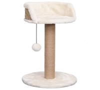 vidaXL Árbol para Gatos con Poste Rascador Hierba Marina Casa Muebles Gatito Juguete Colgante Torre de Escalada Robusta Estable 49 cm