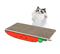 Rascador corrugado para gatos atrapados, cartón corrugado de verduras para