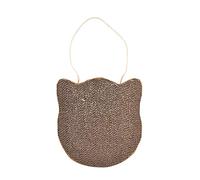 Rascador de Cabeza de Gato de cartón Colgante con Hierba de Gato incluida, 28 x 4 cm