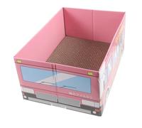 Rascador de Cartón para Acogedora y Resistente Nido Multifuncional para Mascotas