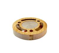 Rascador de cartón para gatos domésticos, tabla de rascar con pelota, tabla rascador para gatos de cartón ondulado - Pet Claw Grinding Pad Corrugado Tabla rascador para gatitos
