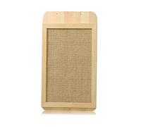 Rascador De Cartón Para Gatos Rascador Para Gatos Montado En La Pared Cuerda De Sisal Rascador Para Gatos Rascador Para Gatos De Madera Para Gatos De Interior Rascador Para Gatos(Bruin,31*49cm)