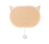 Rascador De Cartón Para Gatos Rascador Para Gatos, Rascador Montado En La Pared, Rascador De Madera Para Gatos, Rascador Para Gatos En Forma De Gato Con Almohadilla De Sisal Y Ventosa Rascador Para Ga
