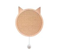 Rascador De Cartón Para Gatos Rascador Para Gatos, Rascador Montado En La Pared, Rascador De Madera Para Gatos, Rascador Para Gatos En Forma De Gato Con Almohadilla De Sisal Y Ventosa Rascador Para Ga