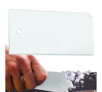 Rascador de cera: equipo rectangular de afinación de skiboard, herramienta de encerado acrílico resistente a la flexión, accesorio duradero de mantenimiento deportivo al aire libre, equipo de alisado