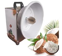 Rascador de coco eléctrico comercial, rallador ajustable de 3 velocidades con hoja de acero inoxidable y base antideslizante, herramienta de eliminación de carne para tiendas, cocinas, puestos de