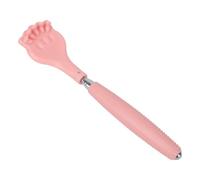 Rascador de Espalda Autoplanificador, Masajeador de Cuerpo de Palma de Bulto Ajustable Resistente, Alivio del Dolor para Viajes a Casa (Rosa)