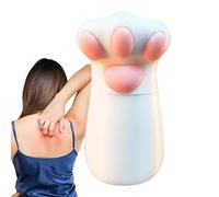 Rascador de espalda para perros y gatos, masajeador portátil impreso para mascotas, herramienta de relajación de viaje compacta y adorable de 3.15 pulgadas, animales pequeños, rascadores de espalda