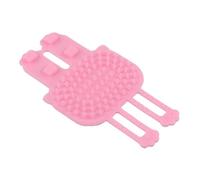 Rascador de esquina para gatos de esquina y esquina, peine de masaje para gatos, masajeador de silicona con correa ajustable para largo, corto, gatos