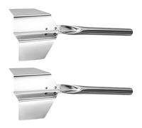 Rascador de esquina soldado resistente a la corrosión de acero inoxidable para ángulos precisos, garantiza acabados planos y protección del usuario, características fáciles de limpiar