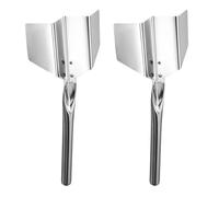 Rascador de esquina soldado resistente a la corrosión de acero inoxidable para trabajos de ángulo preciso de superficies planas y protección del usuario garantizado. Con acabado de esquina segura