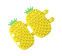 Rascador de gato autocuidado para gatos domésticos, peine de masaje para gatos de piña, rascador de esquina, rascador de mejillas, asador de silicona ajustable, peine de masaje, corner groomer para