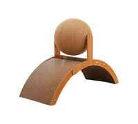 Rascador de gato vertical en forma de rueda grande, juguete de garra resistente, anti caída de migajas, accesorio para mascotas, estimula la actividad y el entretenimiento para gatos interiores (S)