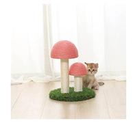 Rascador De Gatos Gatito Lindo Setas Gato Rascador Tablero Muebles Proteger La Salud De Las Mascotas Estera De Sisal Cuidado De Las Garras Poste De Juguete para Rascar Rascador Carton para Gatos(C)