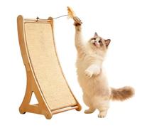 Rascador De Gatos, Juguete para Aliviar El Aburrimiento Y Proteger Muebles, Tablero De Rascado Vertical con Bola De Juguete, para Interior Sala Estar Rincón Juego Suelo Cachorros Conejos