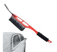 Rascador de hielo - 55 cm ABS para ventanas de coche, cepillo antideslizante para conducir en invierno, mango largo ergonómico, herramienta multifunción para patios, entradas y superficies exteriores