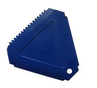 Rascador de hielo triangular para coches con HIPS para una resistencia superior al frío y descongelación eficiente del raspador de hielo del coche