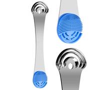 Rascador de lengua, profesional cepillo de lengua para adulto aliento fresco, raspador de lenguas de acero inoxidable