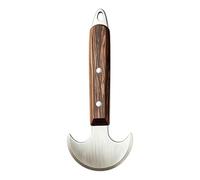 Rascador de limpieza multiusos con mango de madera, para suciedad persistente - Rascador de horno para la limpieza, para cocina, coche, cocina, horno, suelo, pintura y superficies de cristal