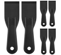 Rascador de masilla de plástico, cuchillo flexible de 6 uds para reparación de paredes, herramienta antiarañazos de 2 pulgadas para aplicación de yeso y pasta